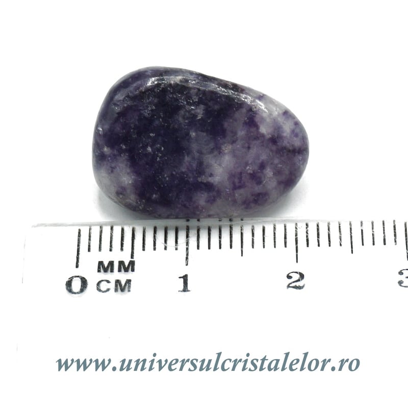 Lepidolit piatra rulata