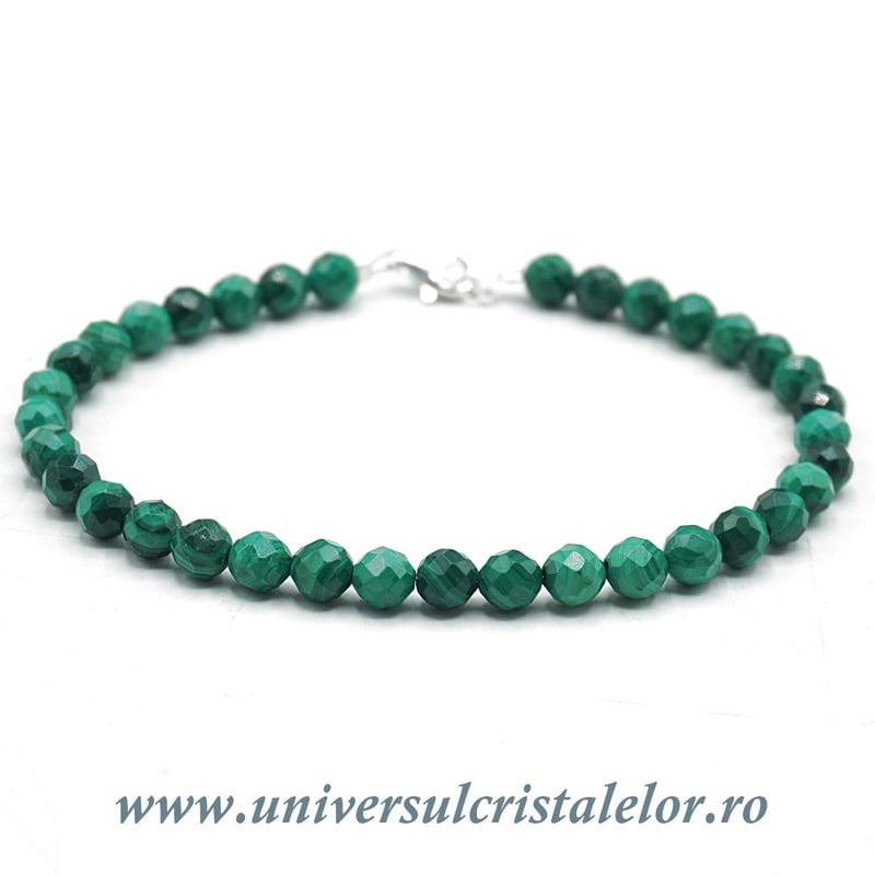 Bratara malachit