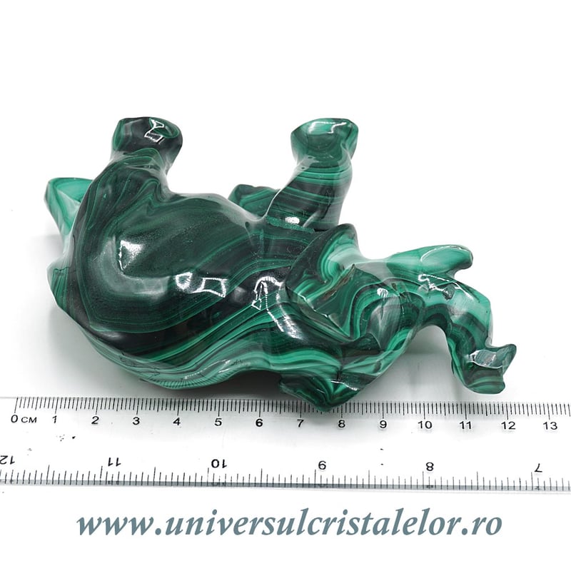 Figurina malachit elefant