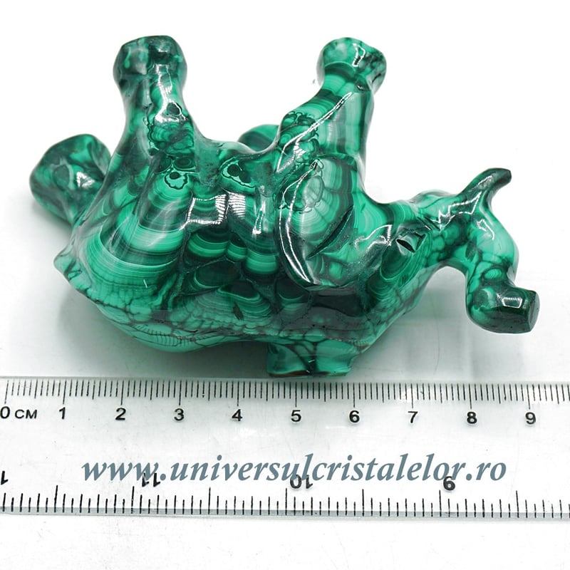 Figurina malachit elefant