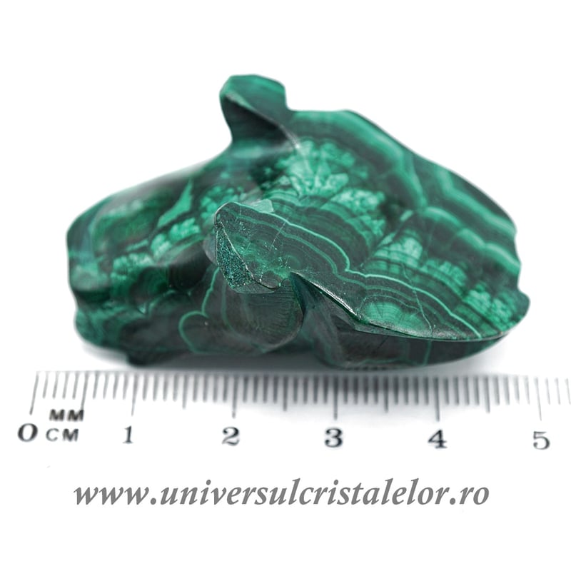 Figurina malachit broasca raioasa