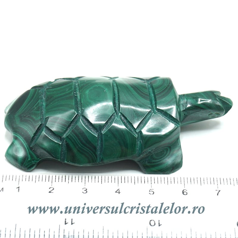 Figurina malachit broasca testoasa