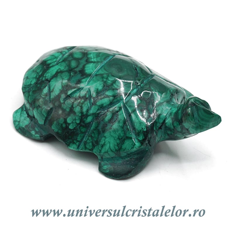 Figurina malachit broasca testoasa