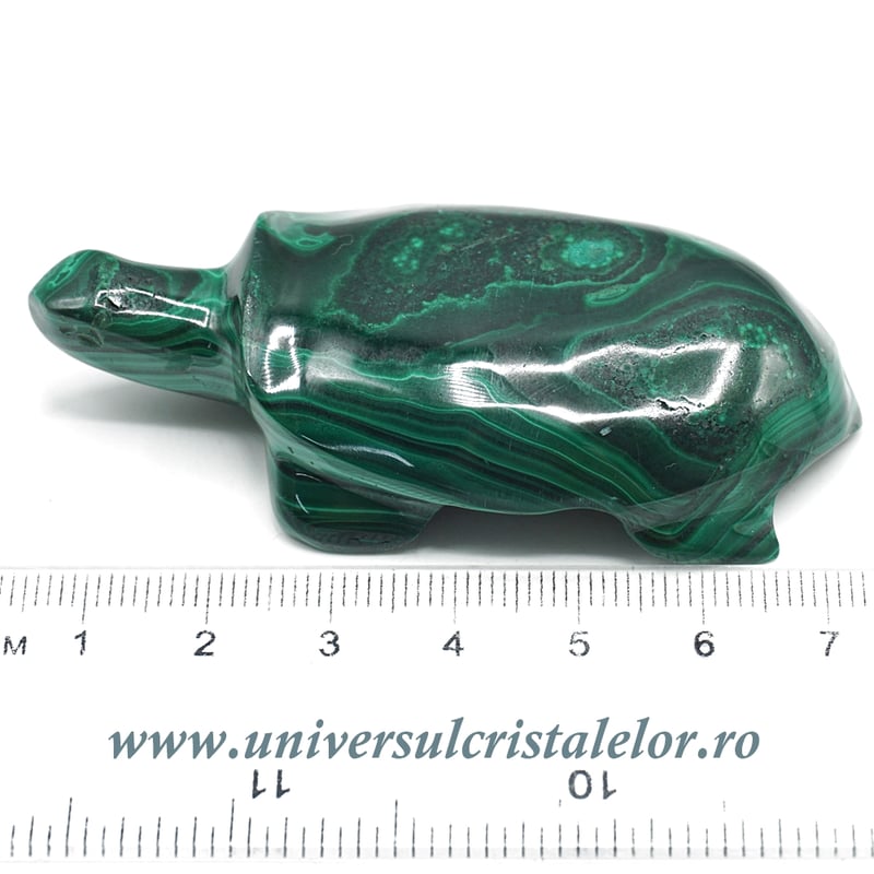 Figurina malachit broasca testoasa