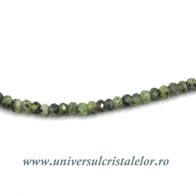 Colier jad ( nefrit ) fatetat