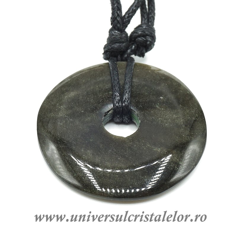 Obsidian auriu piatra pi