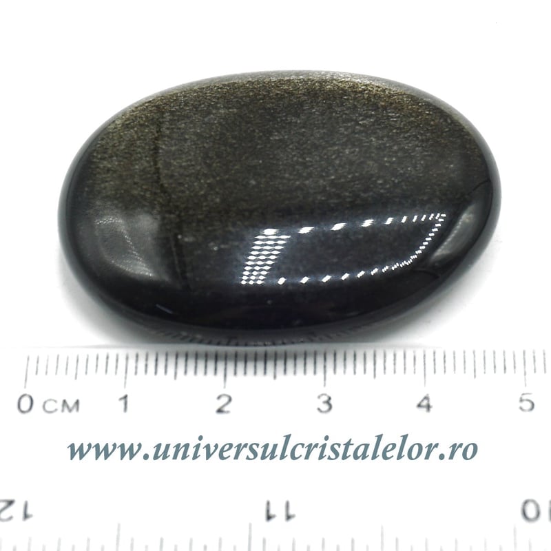 Obsidian auriu polisat