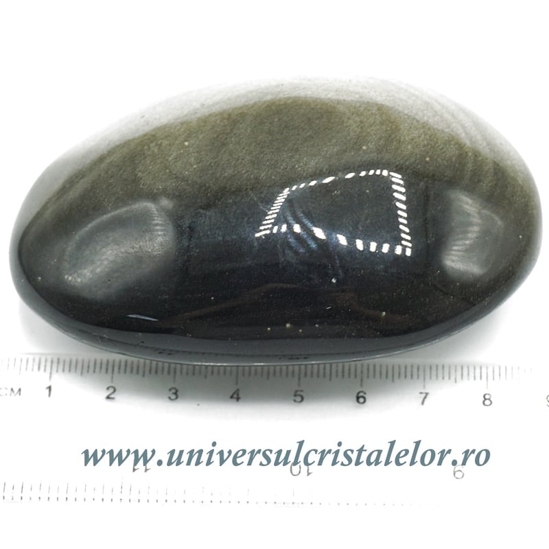 Obsidian auriu polisat