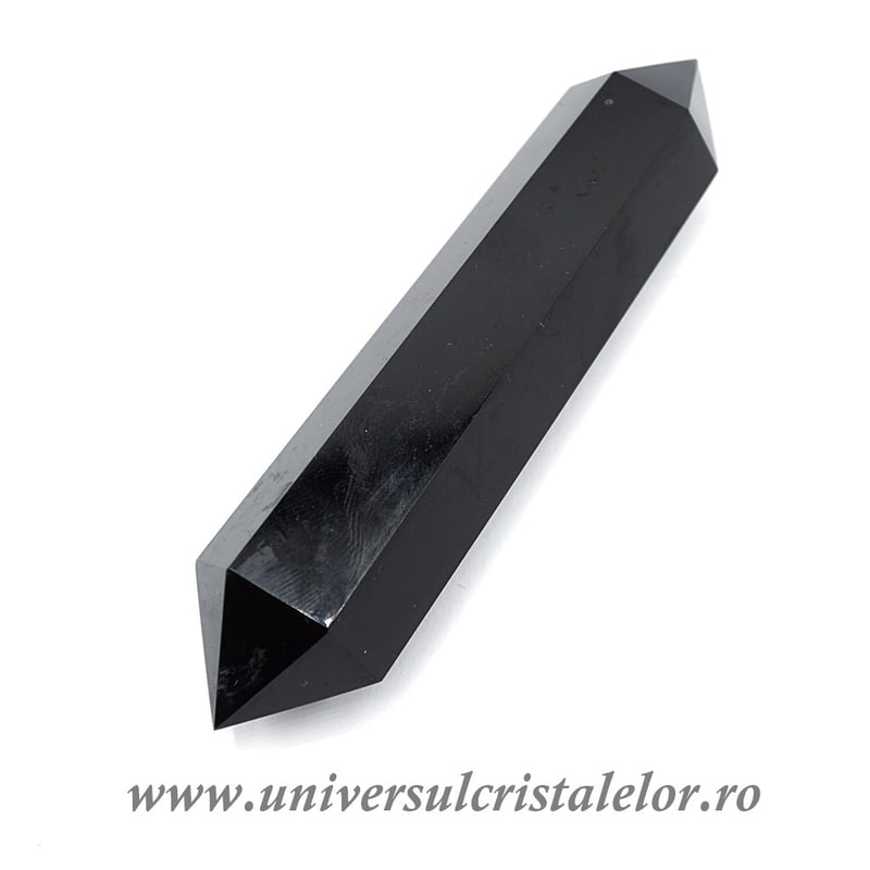 Bagheta dublu varf obsidian negru m03