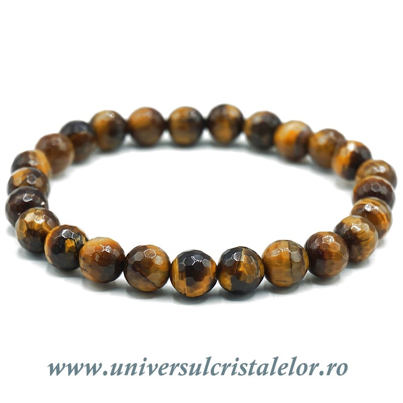 Bratara ochi de tigru fatetat