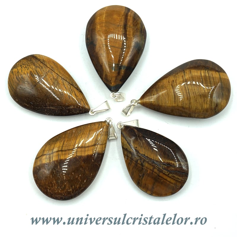 Pandantiv ochi de tigru lacrima