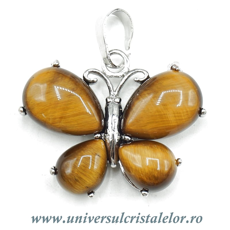 Pandantiv ochi de tigru