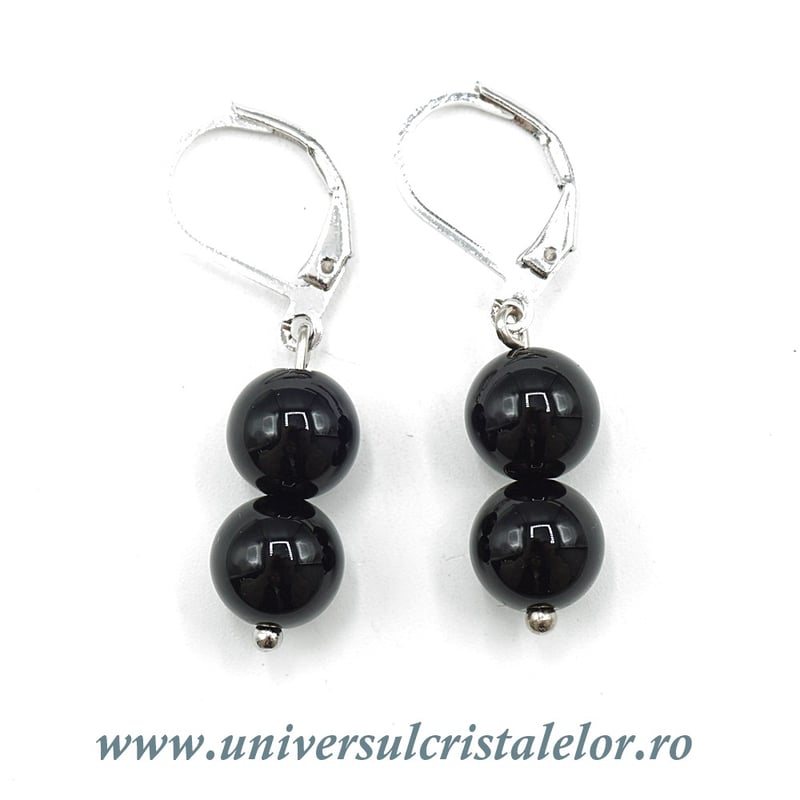 Cercei onix rotund-8mm m02