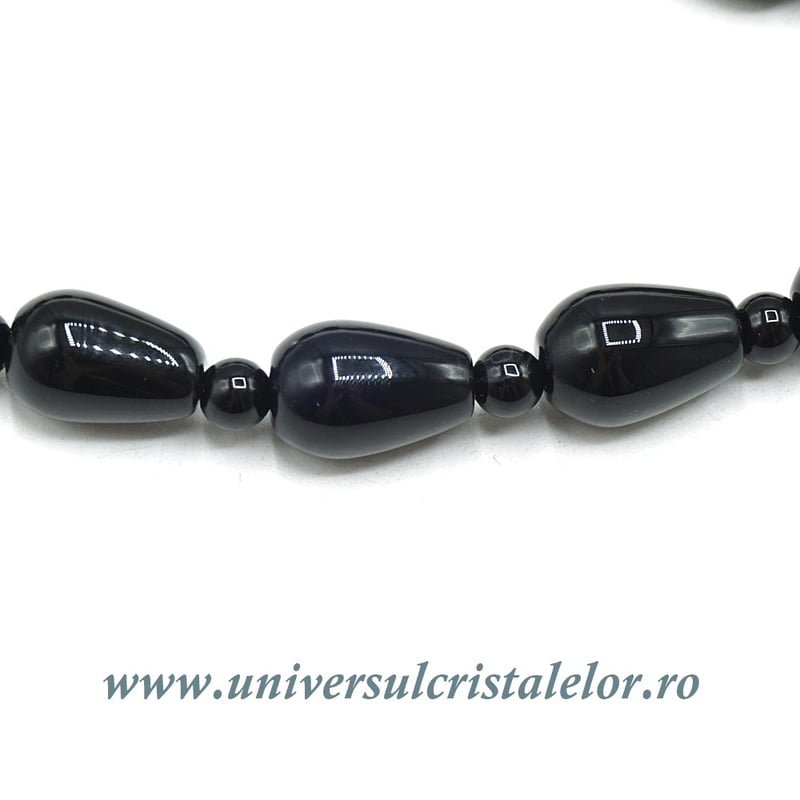 Colier onix negru