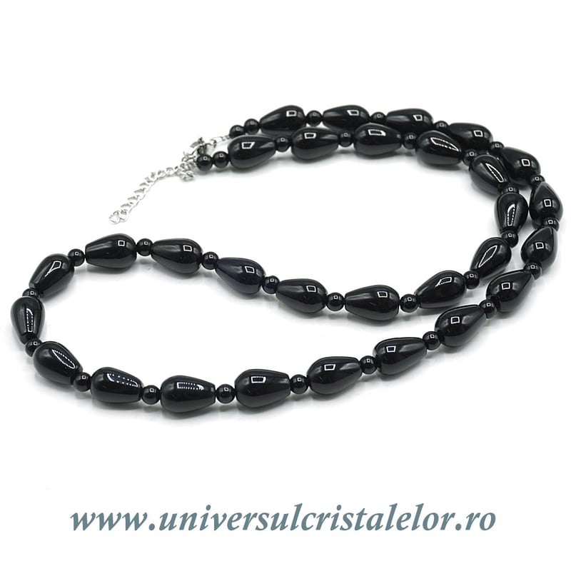 Colier onix negru