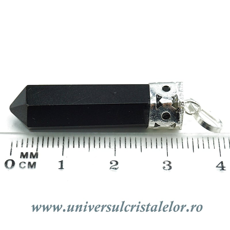 Pandantiv onix negru varf