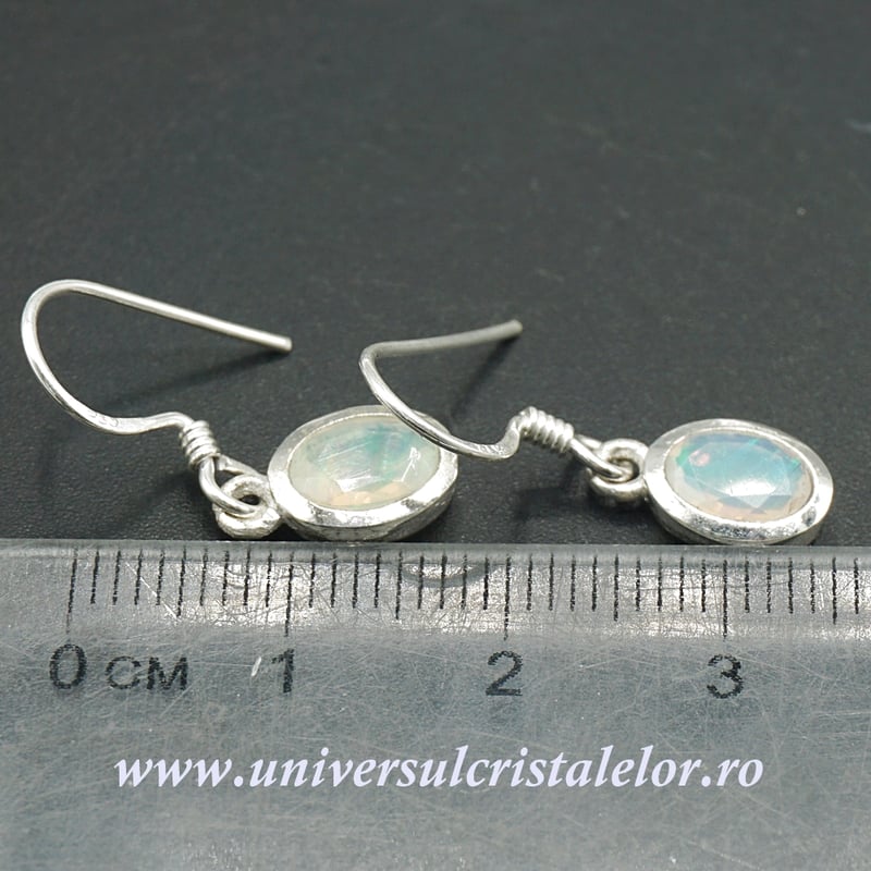 Cercei opal de foc
