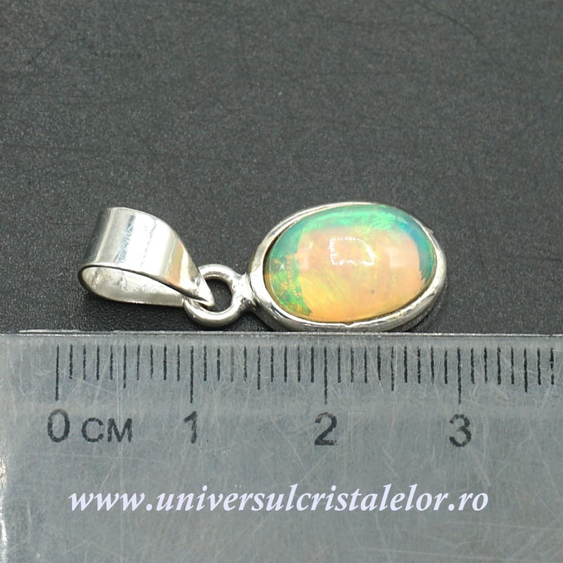 Pandantiv opal de foc unicat m04