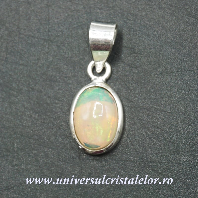 Pandantiv opal de foc unicat m04
