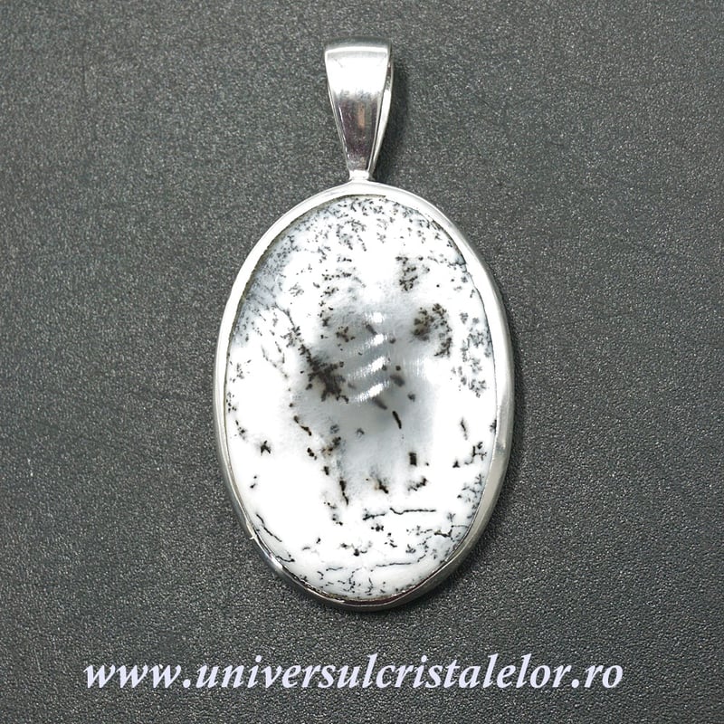 Pandantiv opal dendritic ( merlinit ) unicat m03