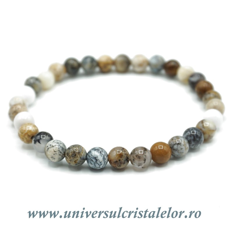 Bratara opal dendritic