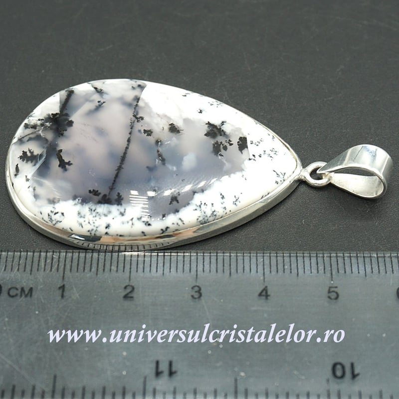 Pandantiv opal dendritic ( merlinit )