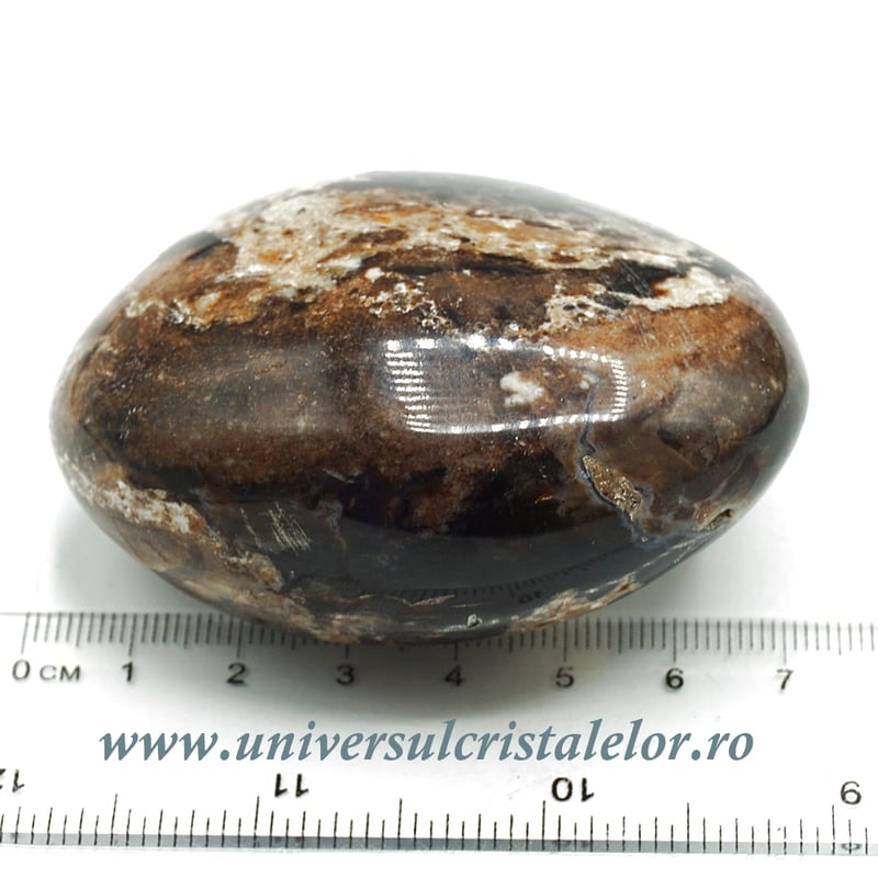 Opal negru (cappuccino) polisat