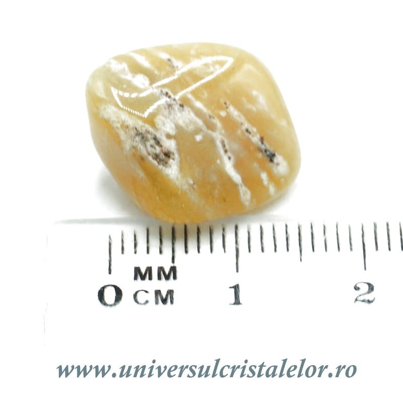 Opal galben piatra rulata