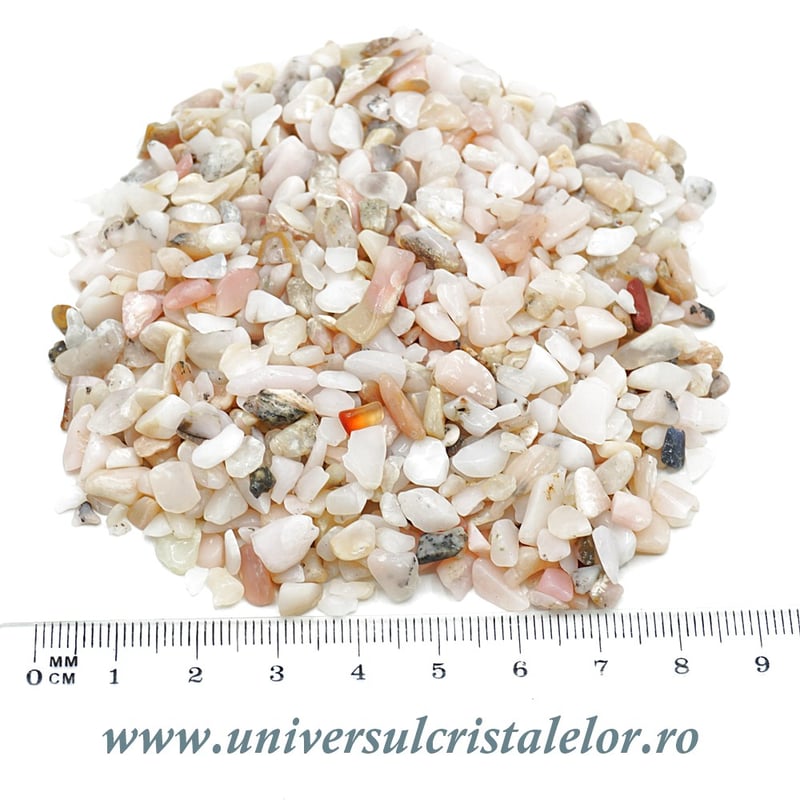 Pietre chips opal roz