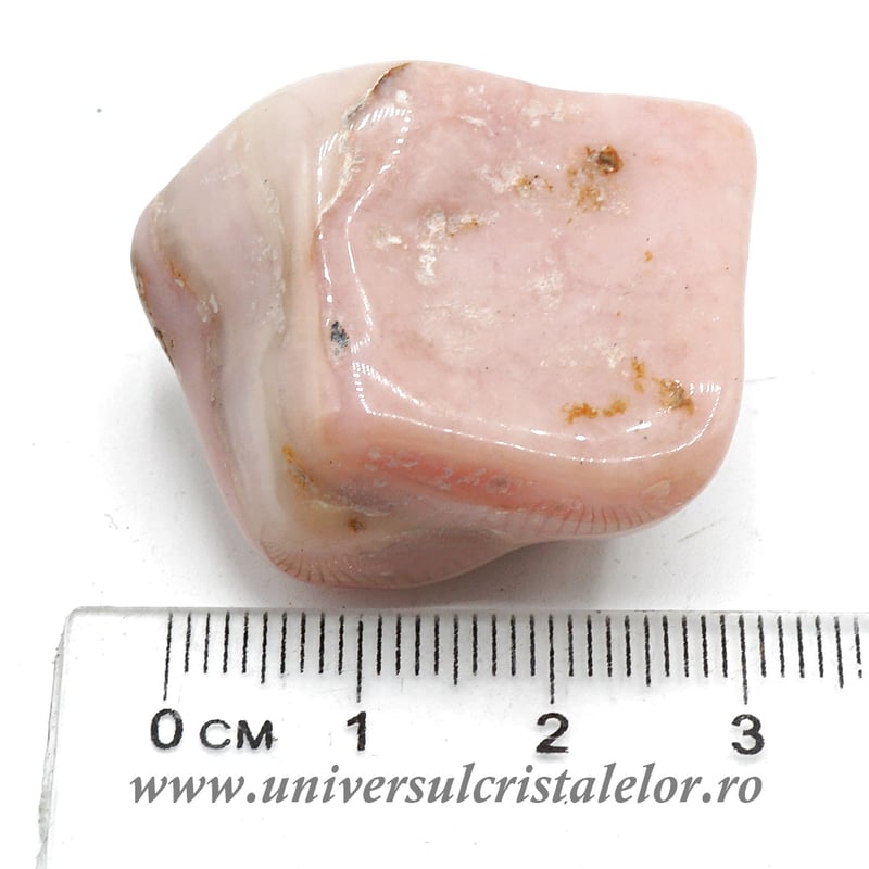 Opal roz piatra rulata