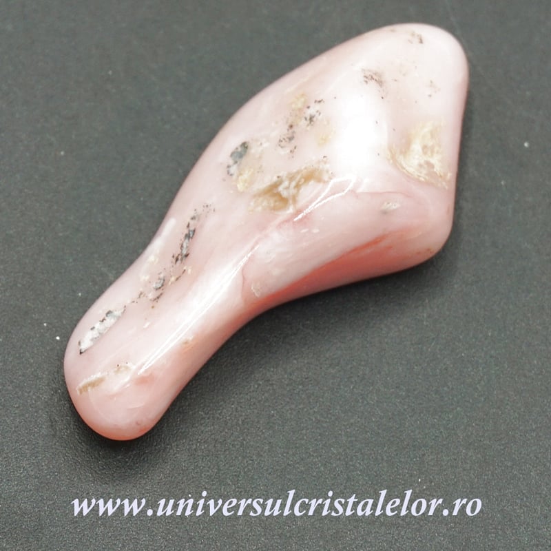 Opal roz piatra rulata