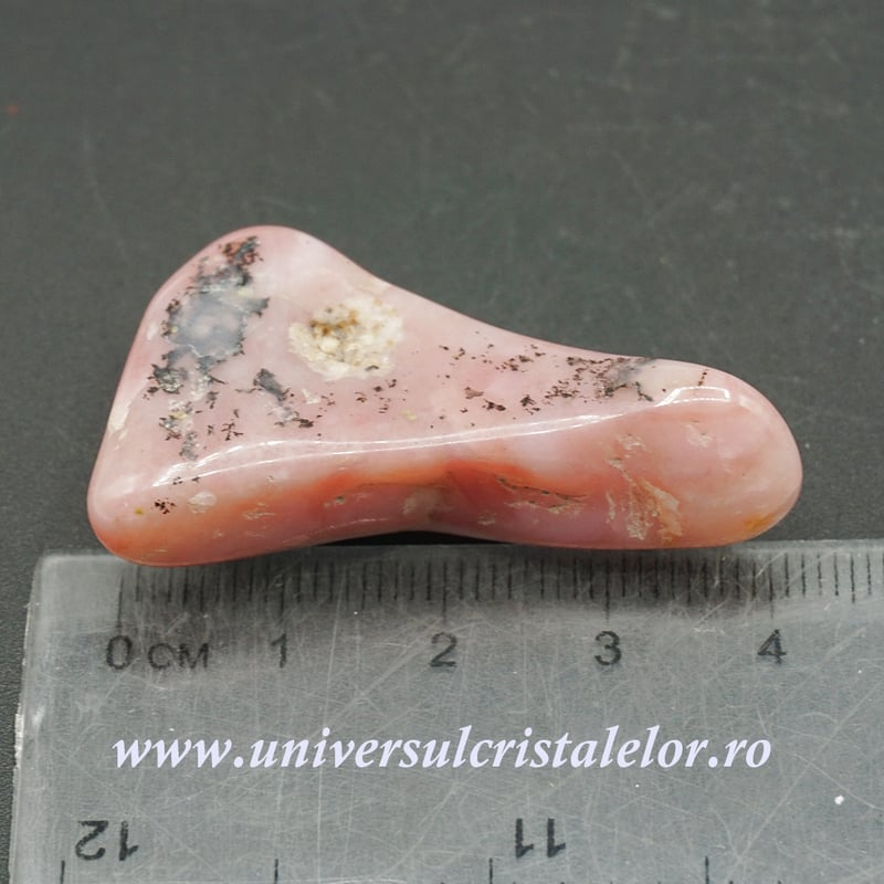 Opal roz piatra rulata