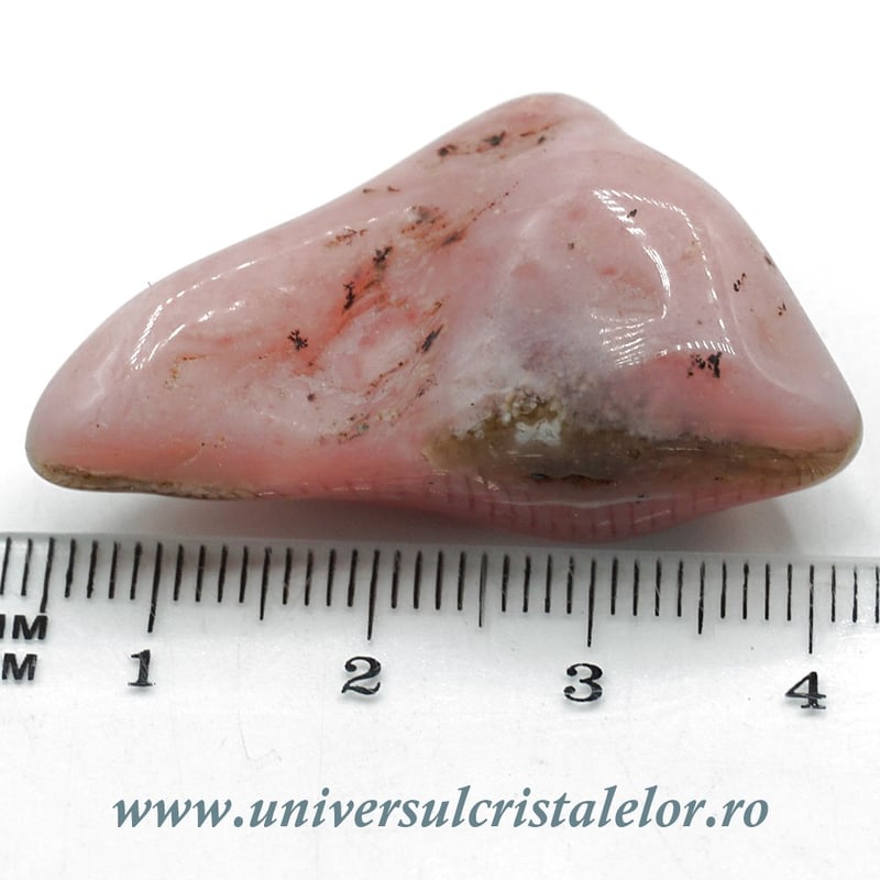 Opal roz piatra rulata