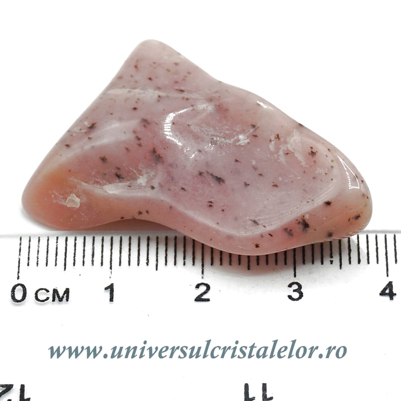 Opal roz piatra rulata