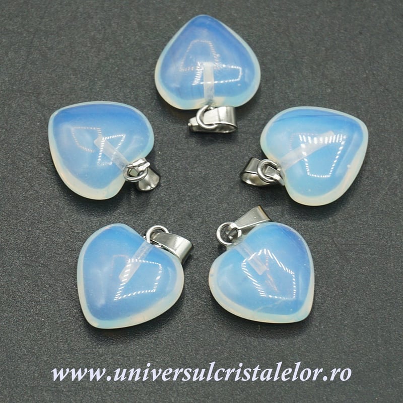 Pandantiv opalit inimioara