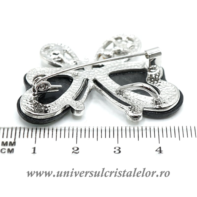 Brosa pandantiv abalone - fluture