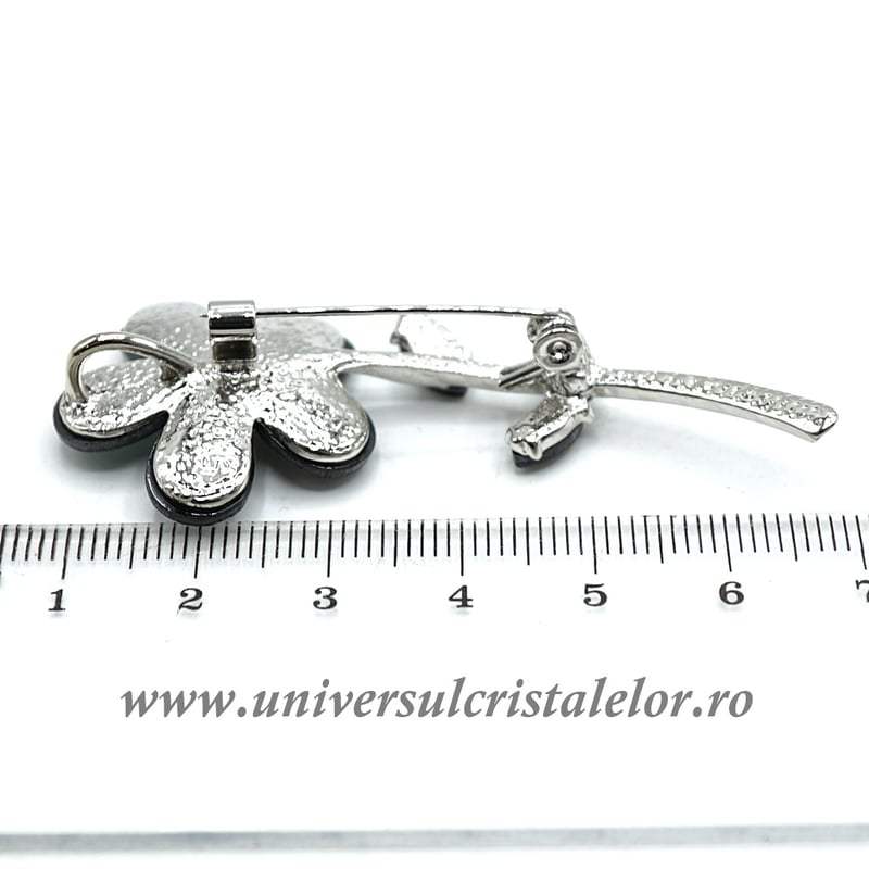 Brosa pandantiv abalone - floare