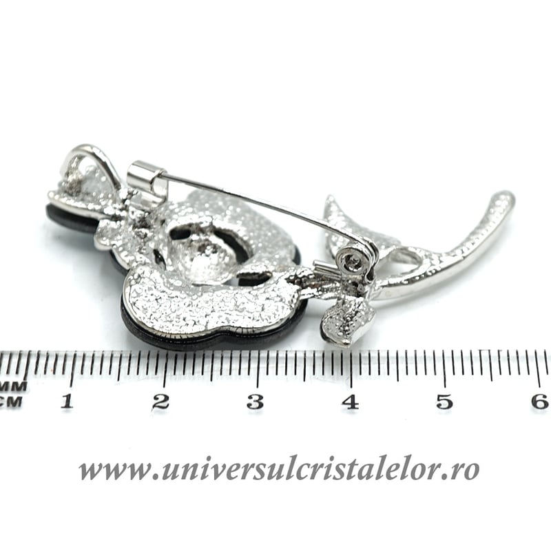 Brosa pandantiv abalone - floare