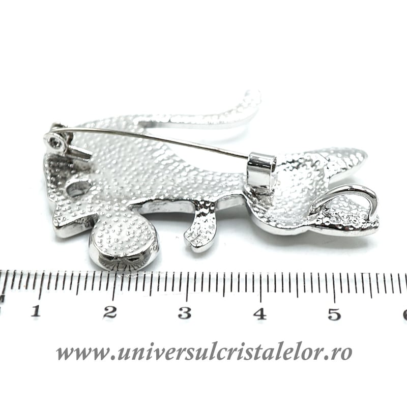 Brosa pandantiv abalone - pisica