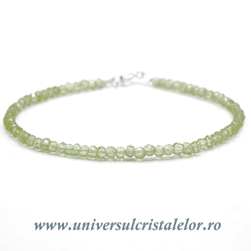 Bratara peridot