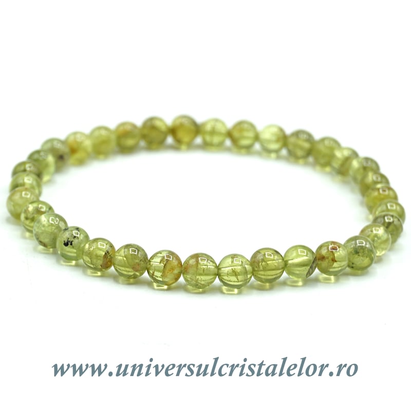 Bratara peridot