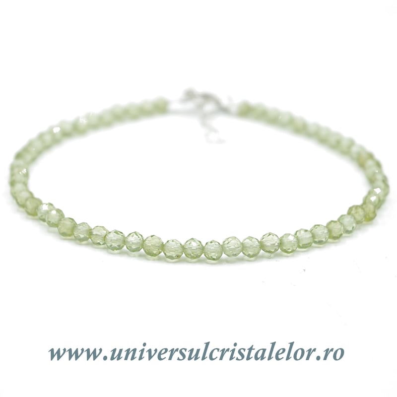 Bratara peridot