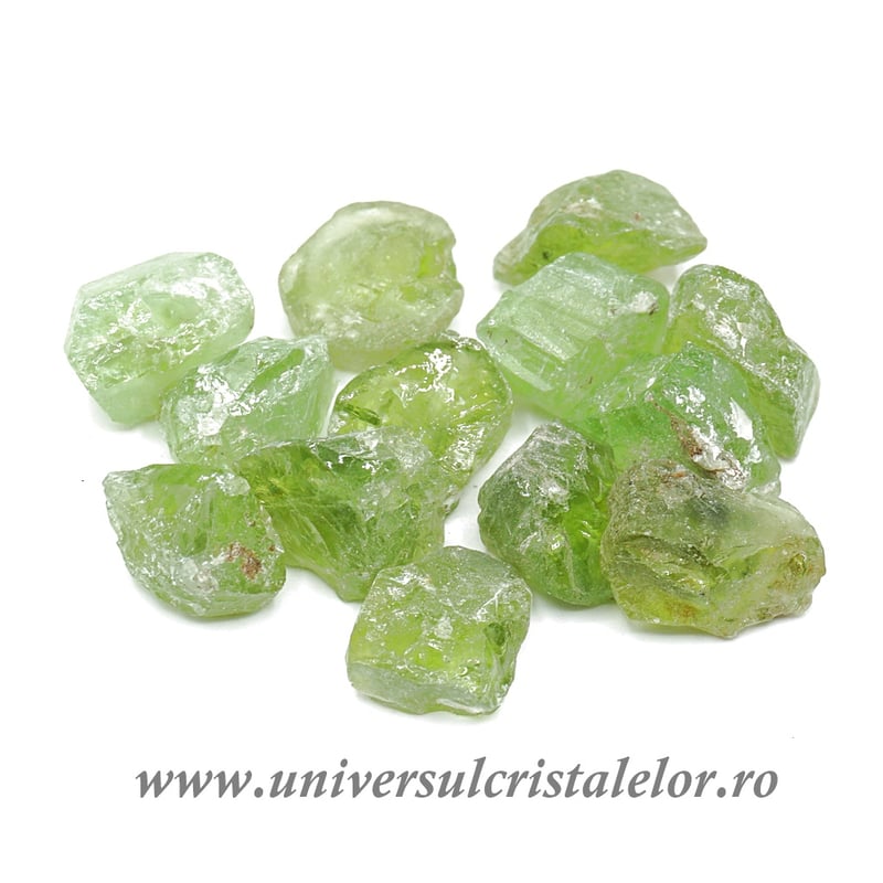 Peridot piatra rulata