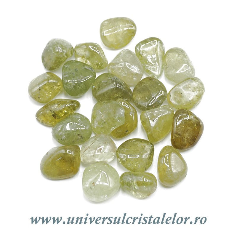 Peridot piatra rulata