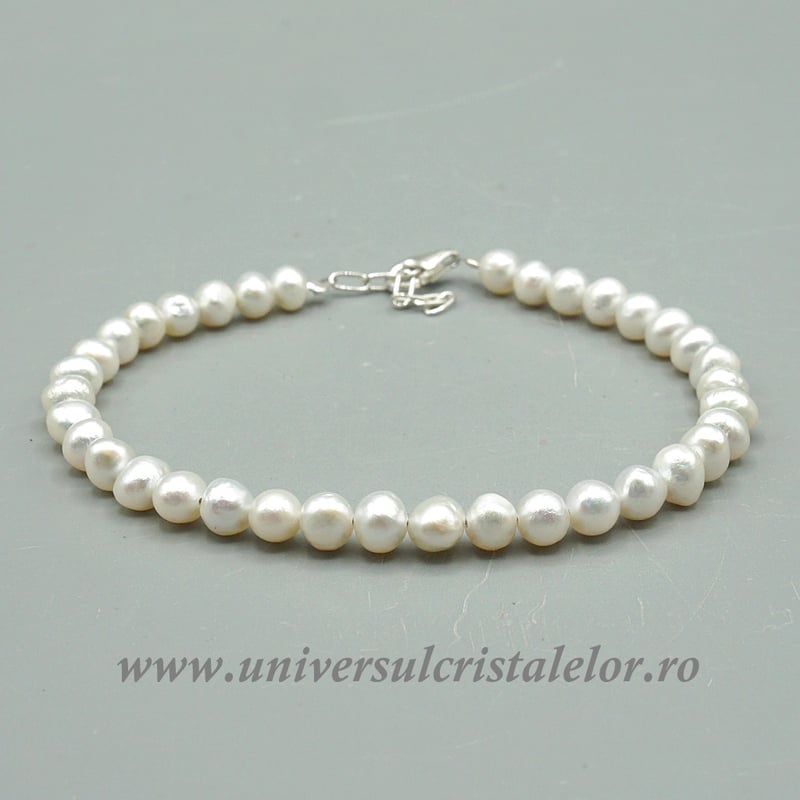 Bratara perle 5,6 mm