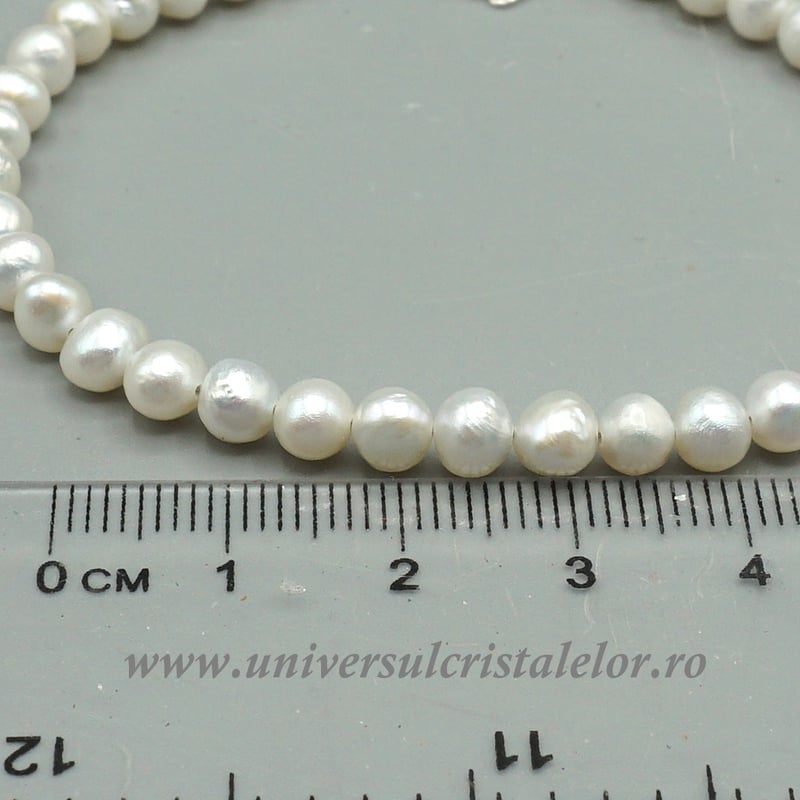 Bratara perle 5,6 mm