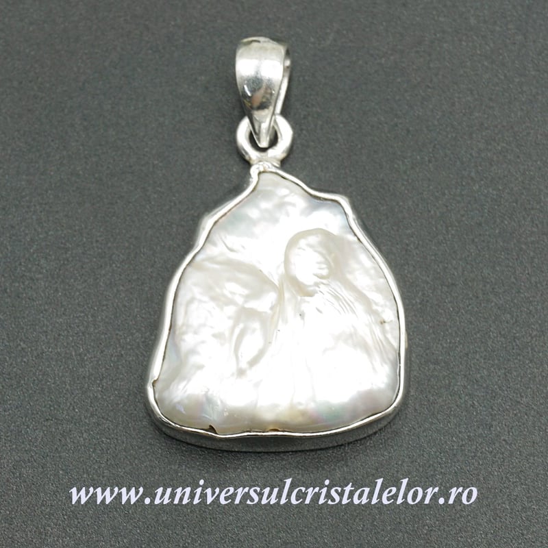 Pandantiv perla baroc