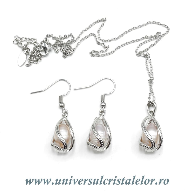 Set bijuterii perle m2