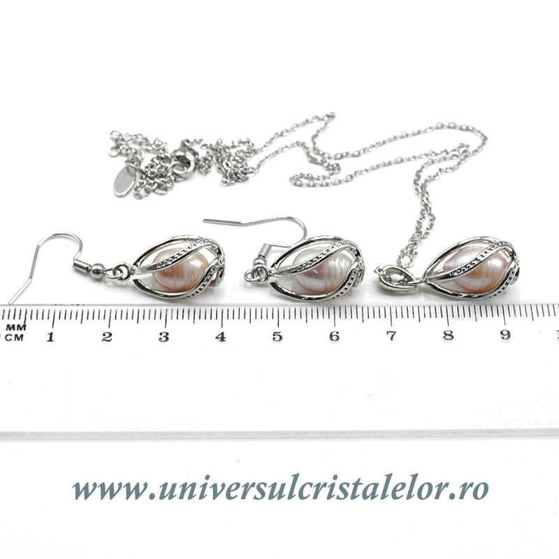 Set bijuterii perle m2