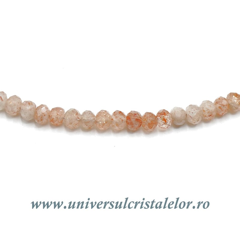 Colier piatra soarelui fatetat